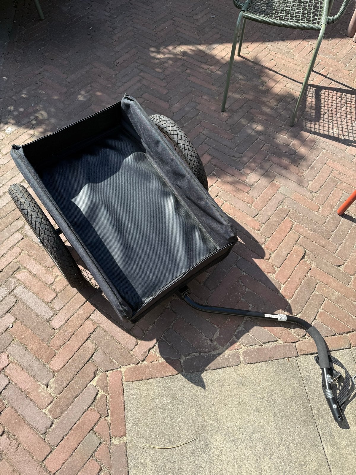 Fietsaanhanger / Handkar - 50L Laadruimte & Waterdicht, Ophalen, Opvouwbaar, Bagagekar, 20 tot 40 kg