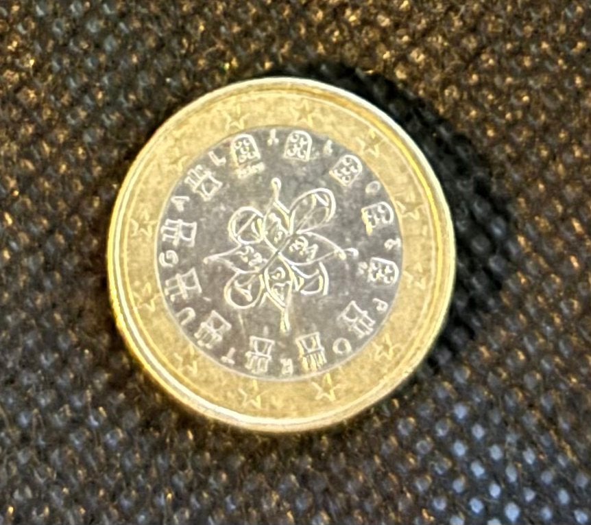 1 euro munt Portugal 2024, Postzegels en Munten, Munten | Europa | Euromunten, Ophalen, Portugal, 1 euro, Losse munt