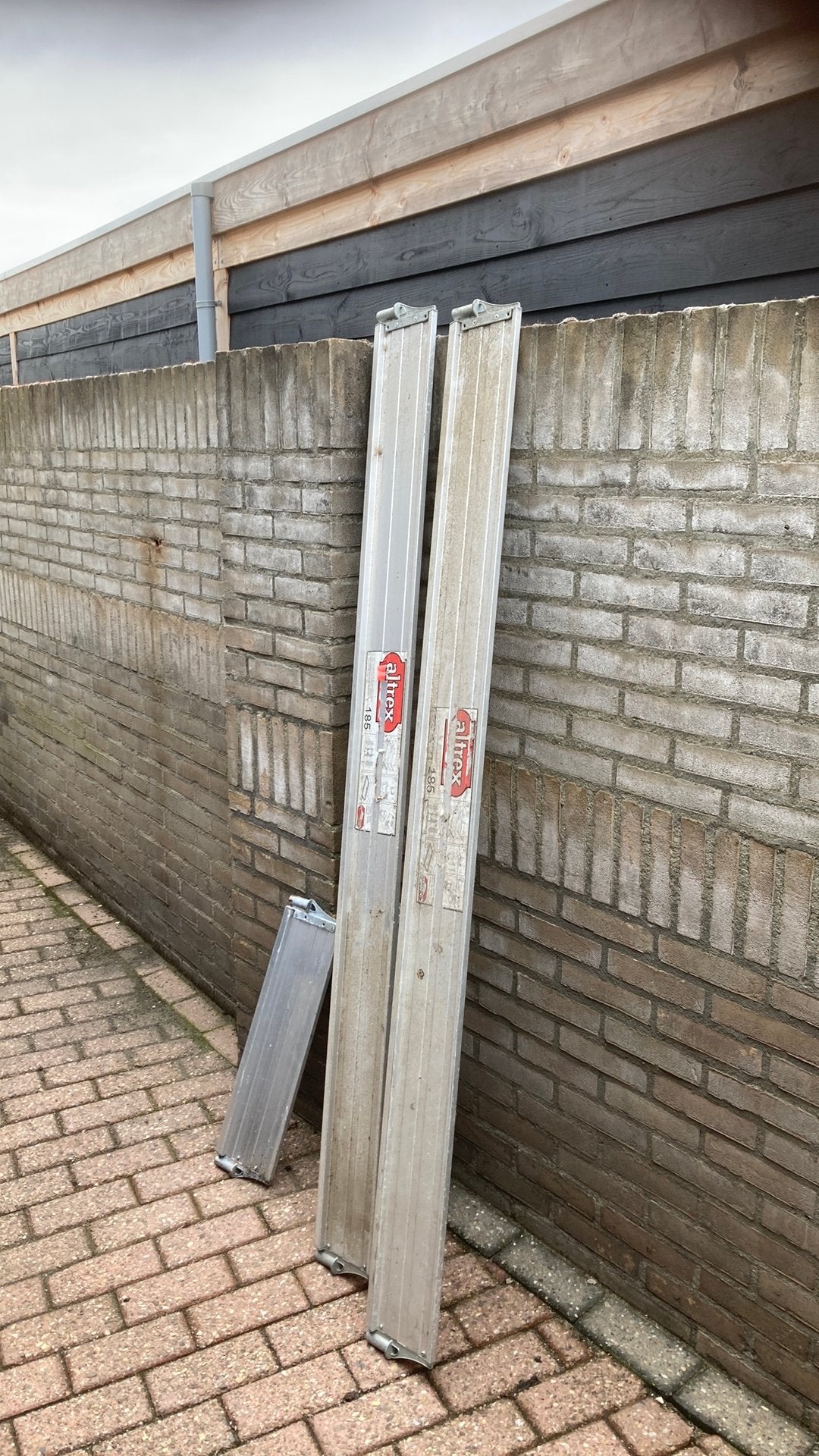 Altrex kant planken set aluminium 185  245, Ophalen, 4 meter of meer