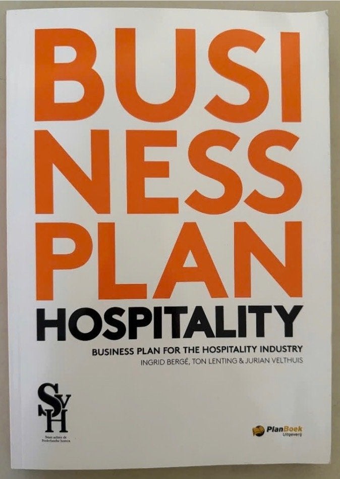 Business Plan Hospitality SVH Engelse versie, Boeken, Nieuw, Diverse auteurs, Ophalen of Verzenden, MBO