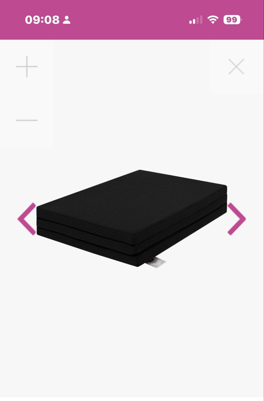Opvouwbaar logeerbed campingbed/ matras - ideaal voor gasten, Ophalen, Nieuw
