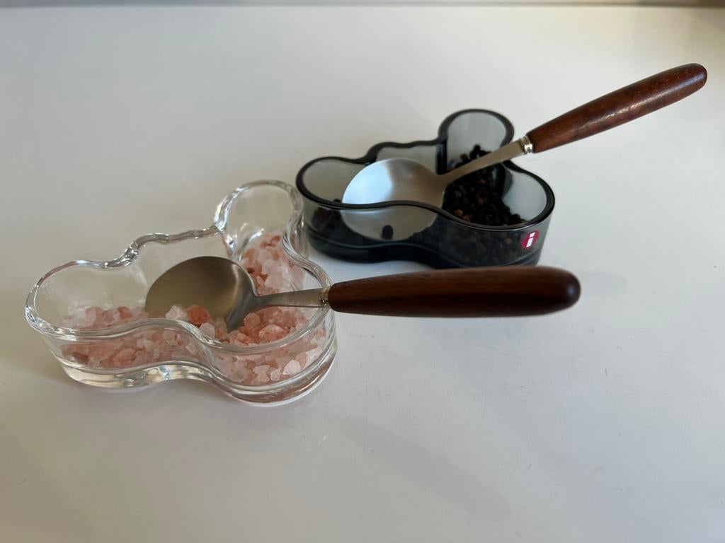 Iittala Fins Savoy Aalto Peper Zout Schaal Ottolenghi Serax, Huis en Inrichting, Woonaccessoires | Schalen en Manden, Overige materialen