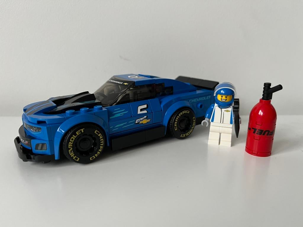 Lego Speed Champions Chevrolet Camaro ZL1 75891, Lego, Zo goed als nieuw, Compleet, Complete set