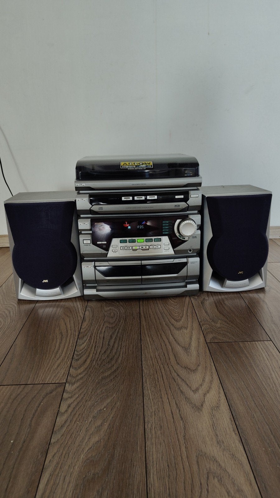 Philips AS460C Stereo Set met Platenspeler, CD, Cassette, Ra, Ophalen of Verzenden