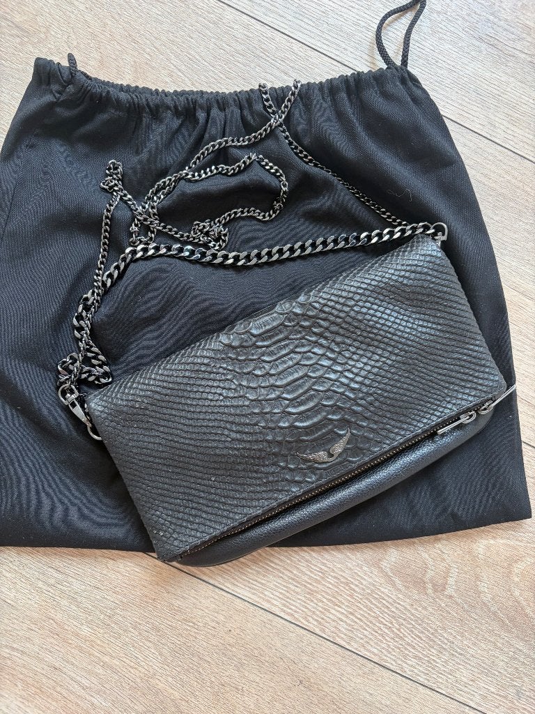 Tas Zadig & Voltaire zwart, Sieraden, Tassen en Uiterlijk, Tassen | Damestassen, Ophalen of Verzenden, Zo goed als nieuw, Zwart