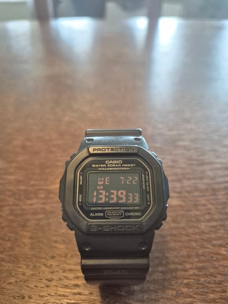 G-Shock DW-5600MS (1545), Ophalen, Casio, Kunststof, Kunststof