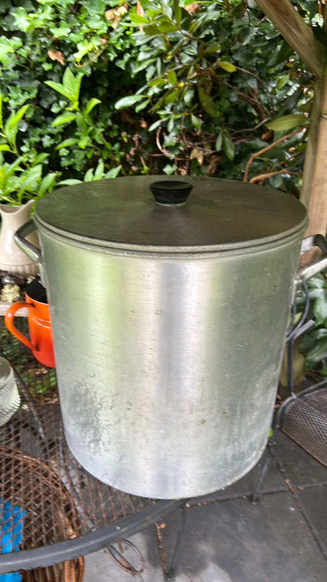 Vintage hele grote pan/ wasketel, Ophalen, Gebruikt