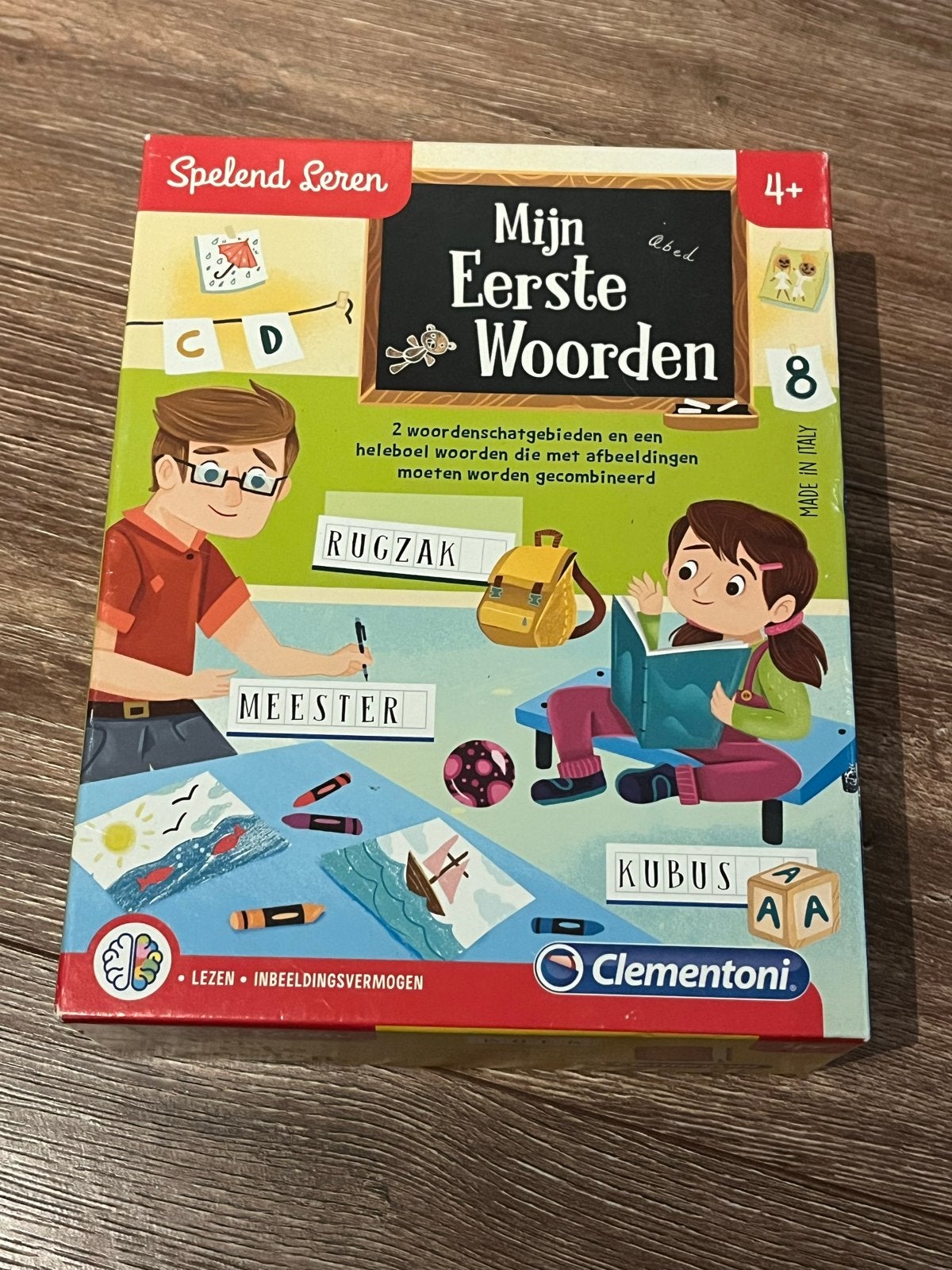 Clementoni Mijn Eerste Woorden - Educatief Spel, Ophalen, Zo goed als nieuw, Taal en Lezen