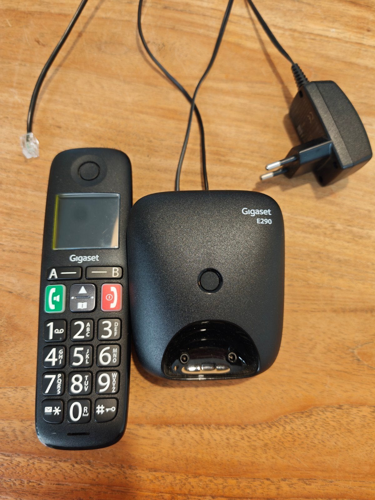 gigaset E290 met grote toetsen, Ophalen of Verzenden, 1 handset