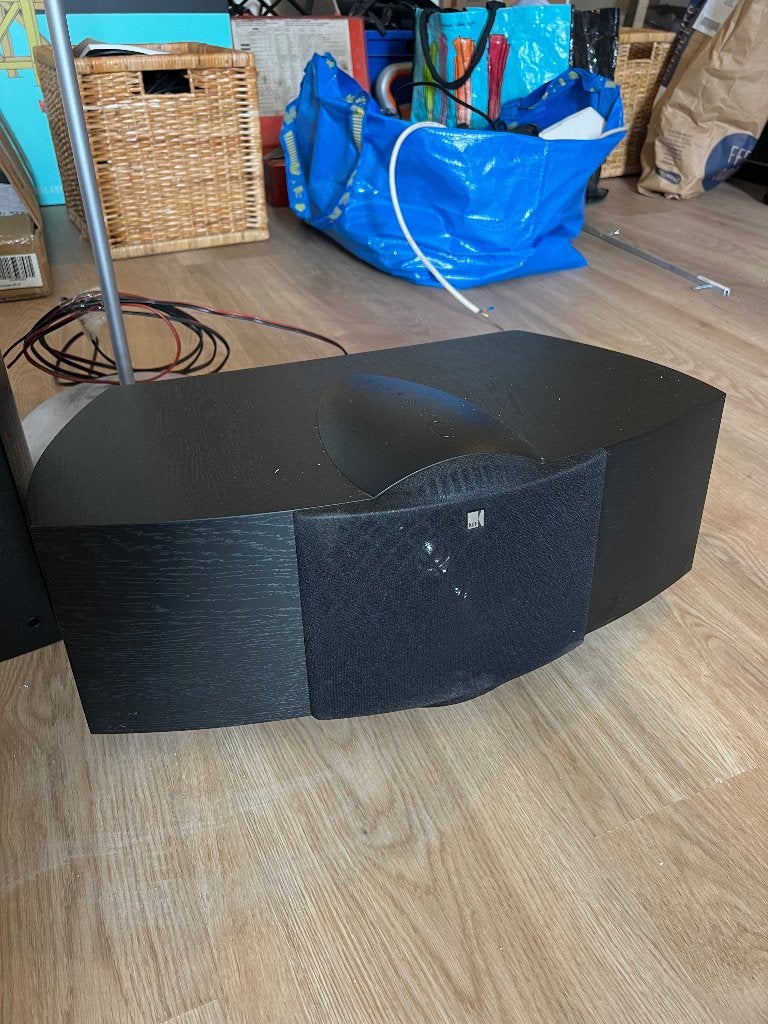 KEF Q9c Center Speaker, Gebruikt, 60 tot 120 watt, Center speaker, Ophalen