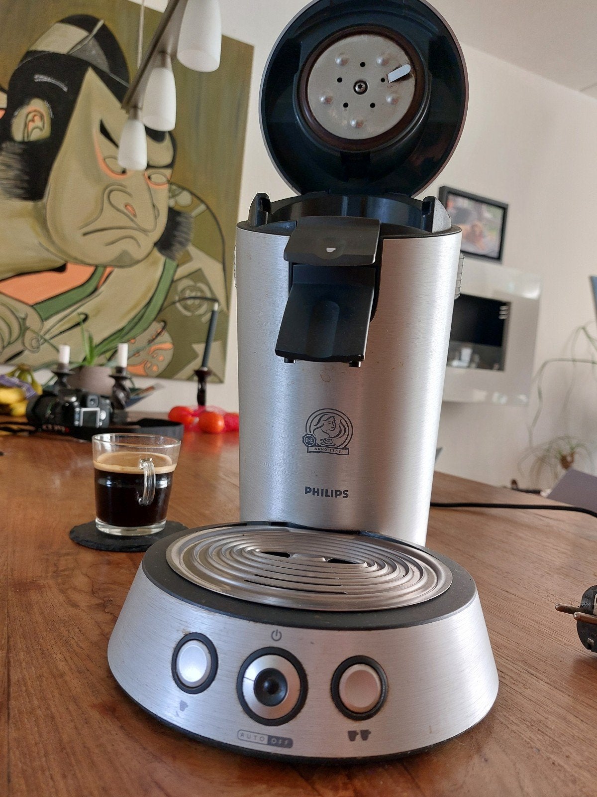Philips Senseo HD 7840 Koffiepadapparaat, Witgoed en Apparatuur, Ophalen, Zo goed als nieuw, Koffiemachine, Afneembaar waterreservoir