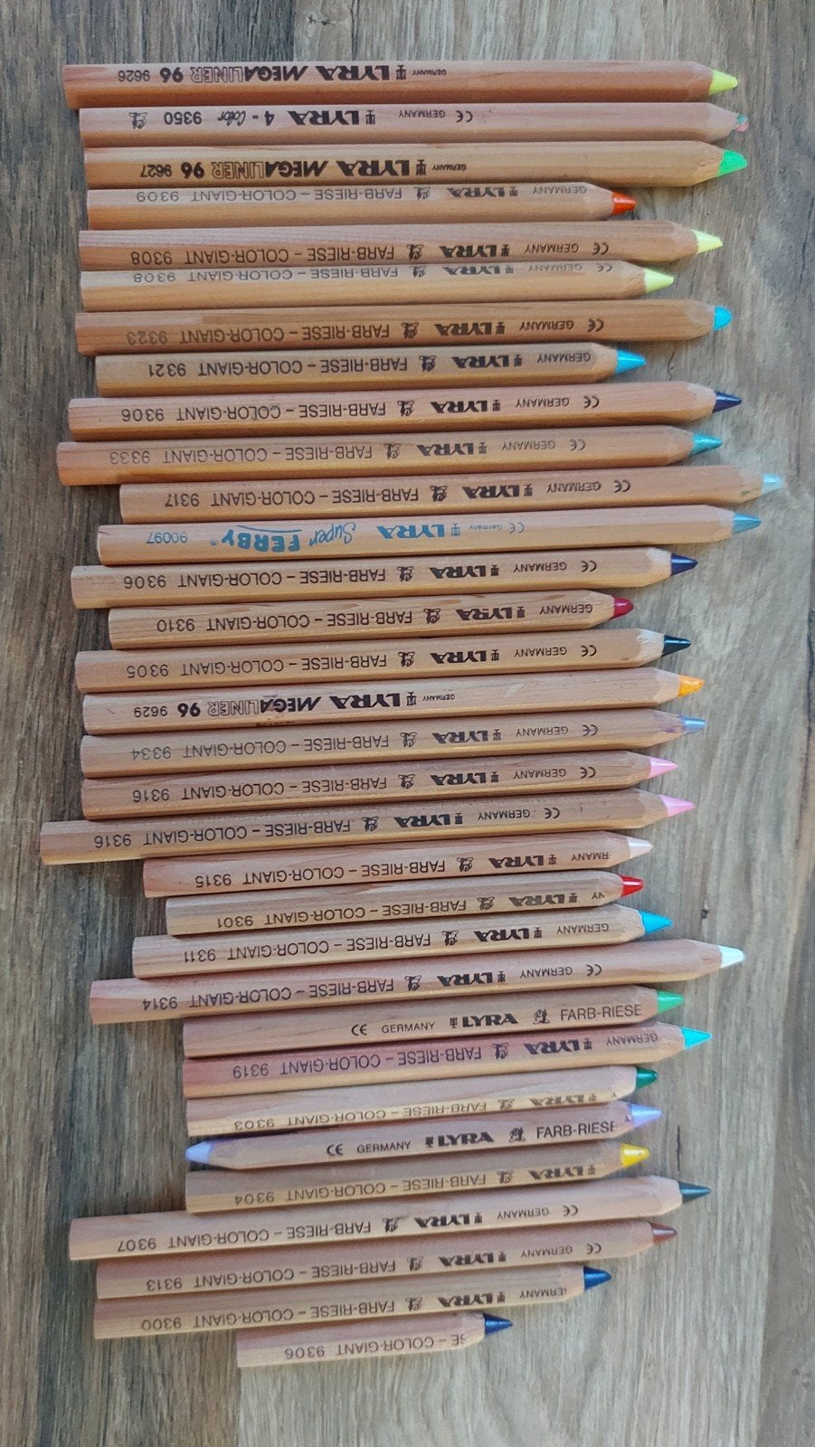 Lyra Kleurpotloden los te koop - Diverse Kleuren, Ophalen, Gebruikt, Potlood of Stift