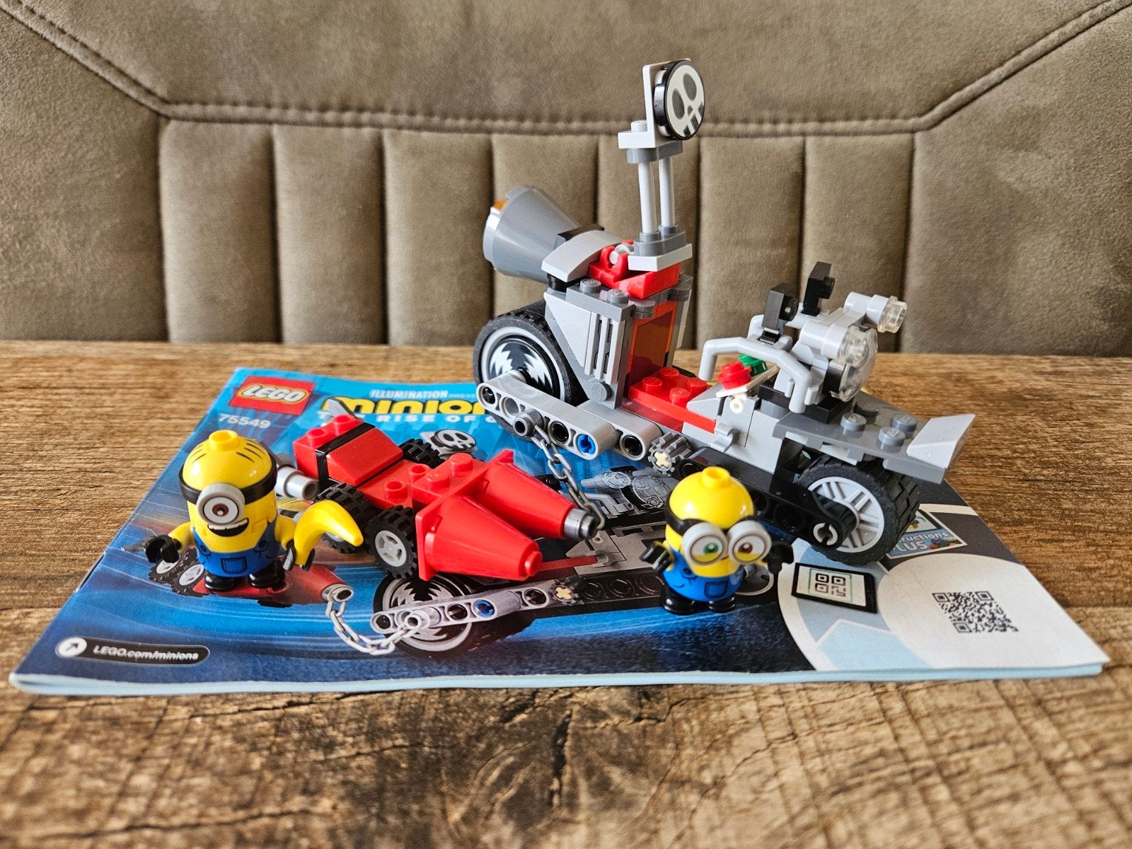 LEGO MINIONS 75549, Ophalen of Verzenden, Zo goed als nieuw, Complete set, Lego