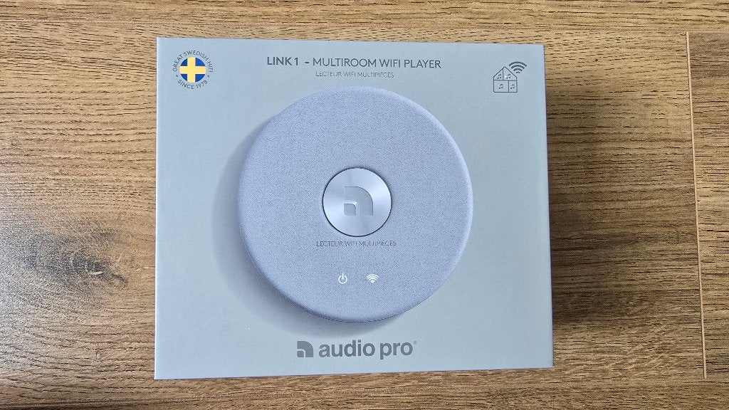 Audio Pro Link 1 Draadloze Streamer - Multiroom Player, Audio, Tv en Foto, Luidsprekers, Overige merken, Overige typen, Inclusief kabels