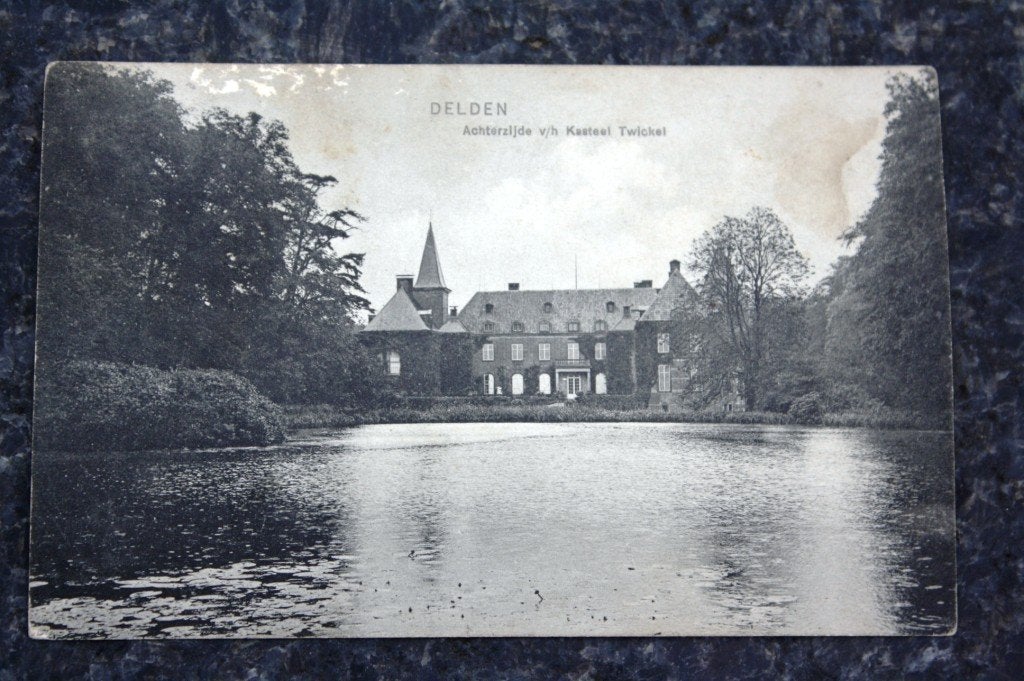 kaart   Delden    -    kasteel Twickel, Ophalen of Verzenden, Voor 1920, Gelopen, Gelderland