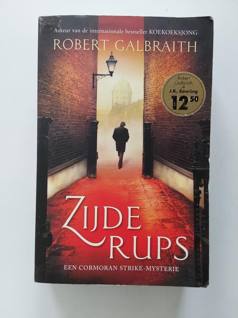 Robert Galbraith ( pseudoniem J.K. Rowling ) : Zijderups, Gelezen, Europa overig, Robert Galbraith, Ophalen of Verzenden