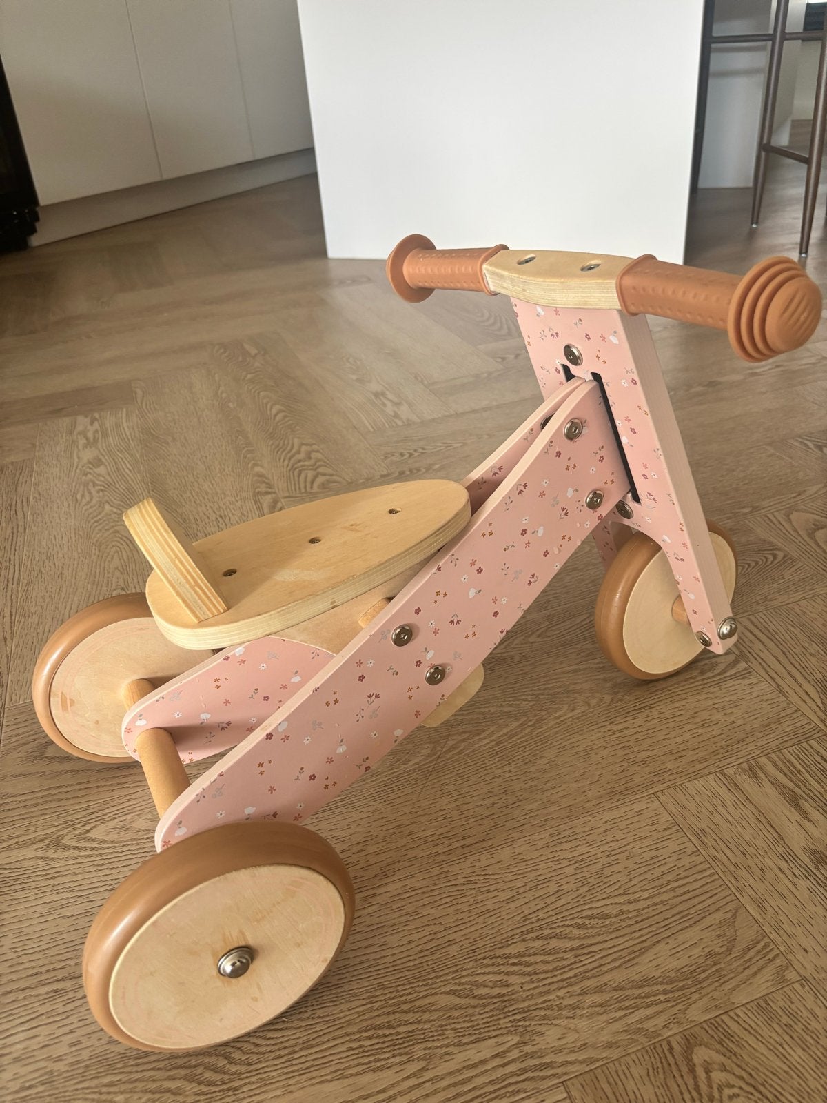 Little Dutch Houten Driewieler Roze (Goede Staat), Ophalen, Zo goed als nieuw