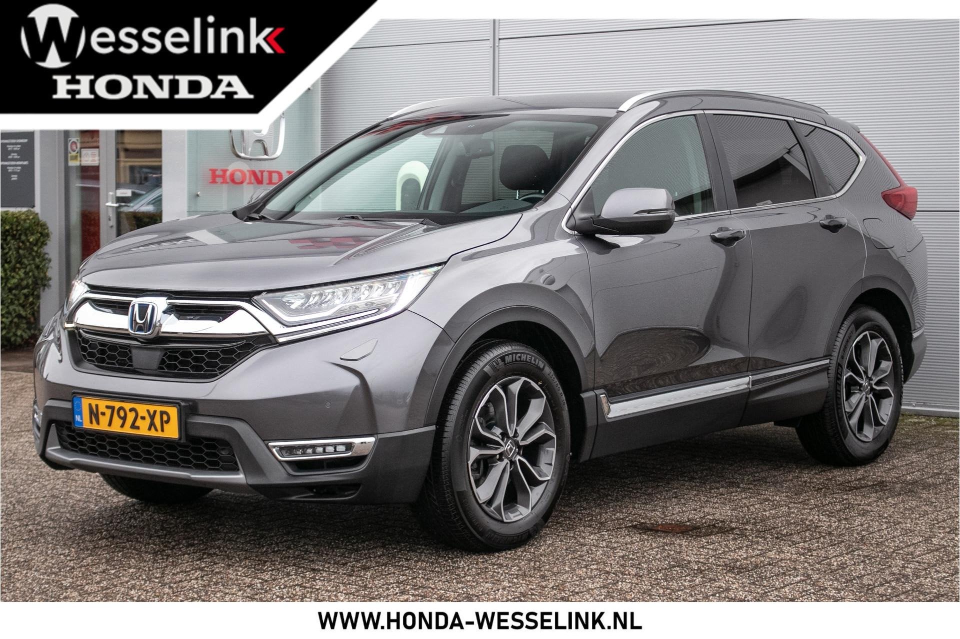 Honda CR-V 2.0 e:HEV Lifestyle Automaat - Navi | Leder | Cam, Auto's, Dealer onderhouden, 15 km/l, Gebruikt, 4 cilinders