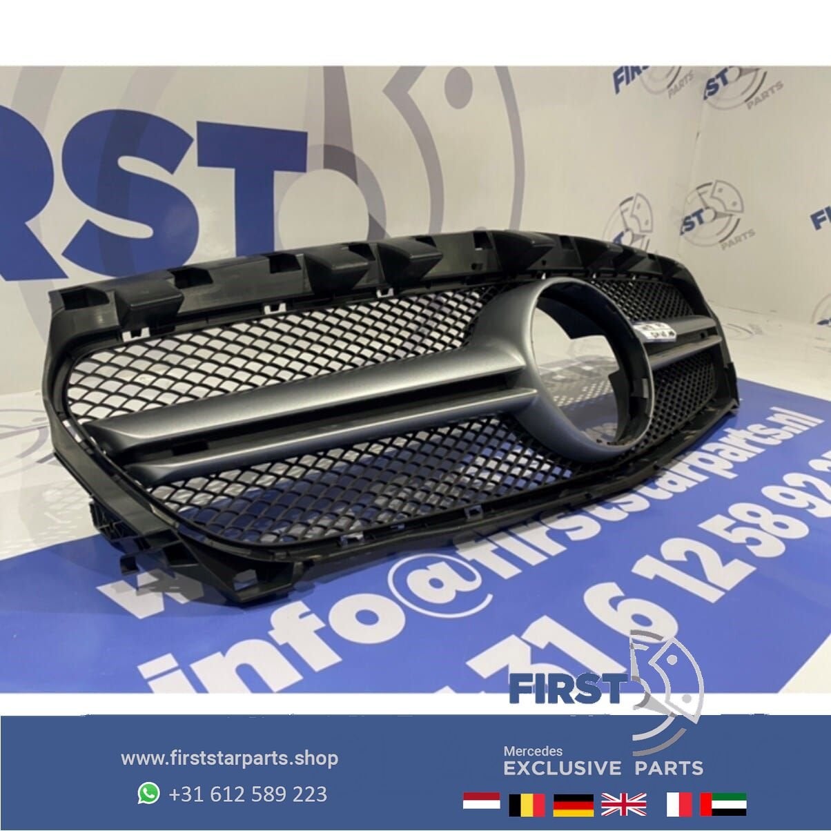 W117 C117 CLA 45 AMG GRIL origineel Mercedes CLA 2013-2016, Gebruikt, -, Ophalen of Verzenden, Bumper