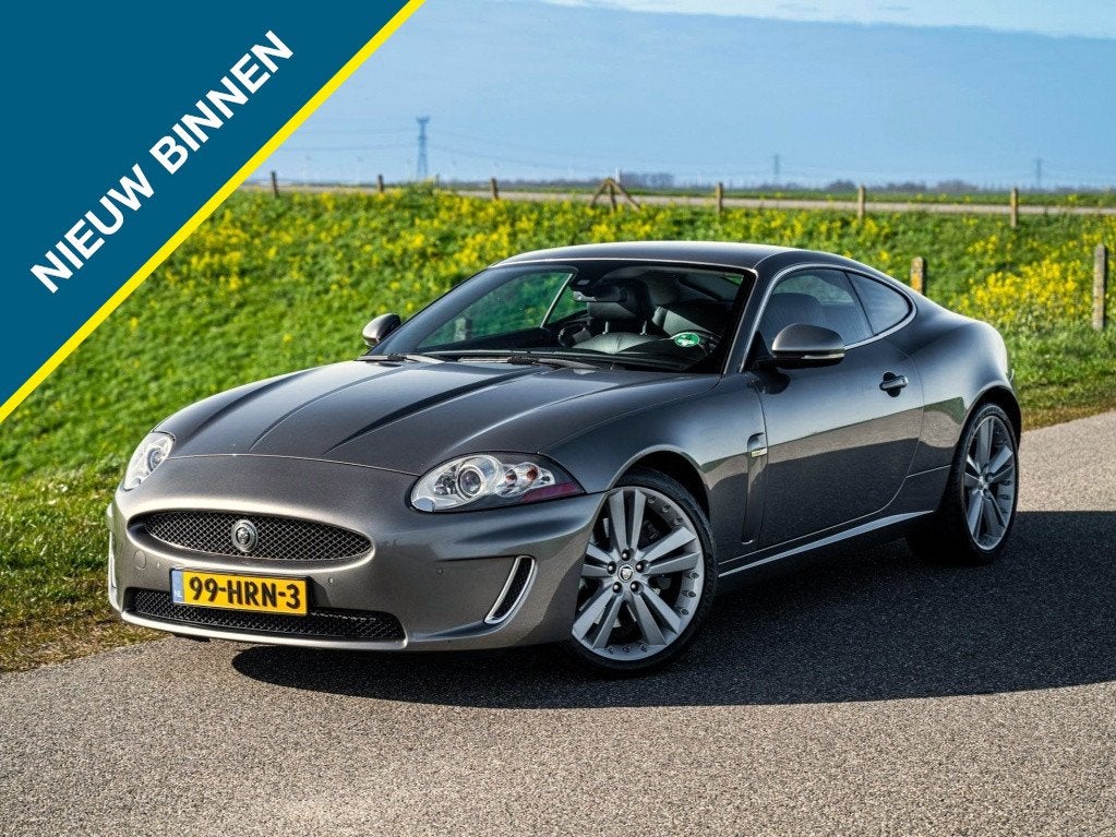 Jaguar XK 5.0 V8 Coupé Portfolio B&W ACC NL/NAP (bj 2009), Auto's, Jaguar, Euro 5, Achterwielaandrijving, 4 stoelen, Bedrijf