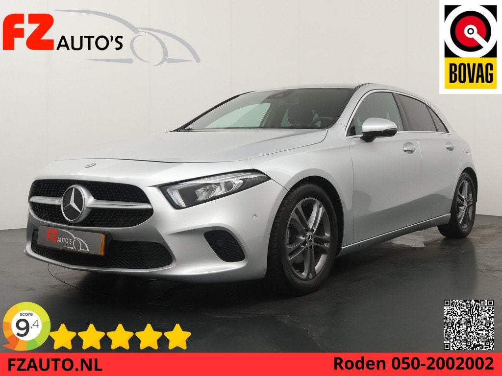 Mercedes-Benz A-klasse 180 Business Solution AMG - Navigatie, Gebruikt, 4 cilinders, Leder en Stof, Bedrijf