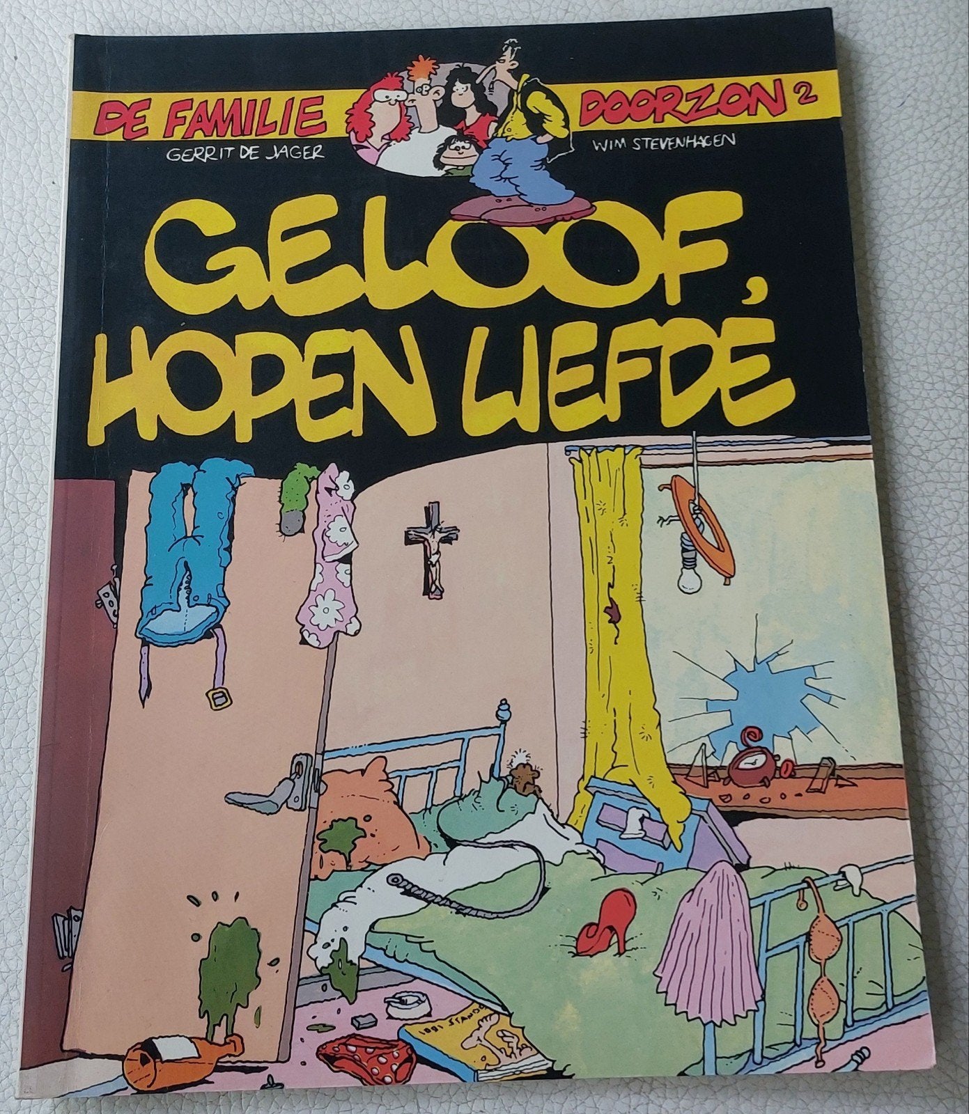 De Familie Doorzon 2: Geloof, Hopen Liefde (1986), Boeken, Eén stripboek, Ophalen of Verzenden, Zo goed als nieuw, Gerrit de Jager, Wim Stevenhagen