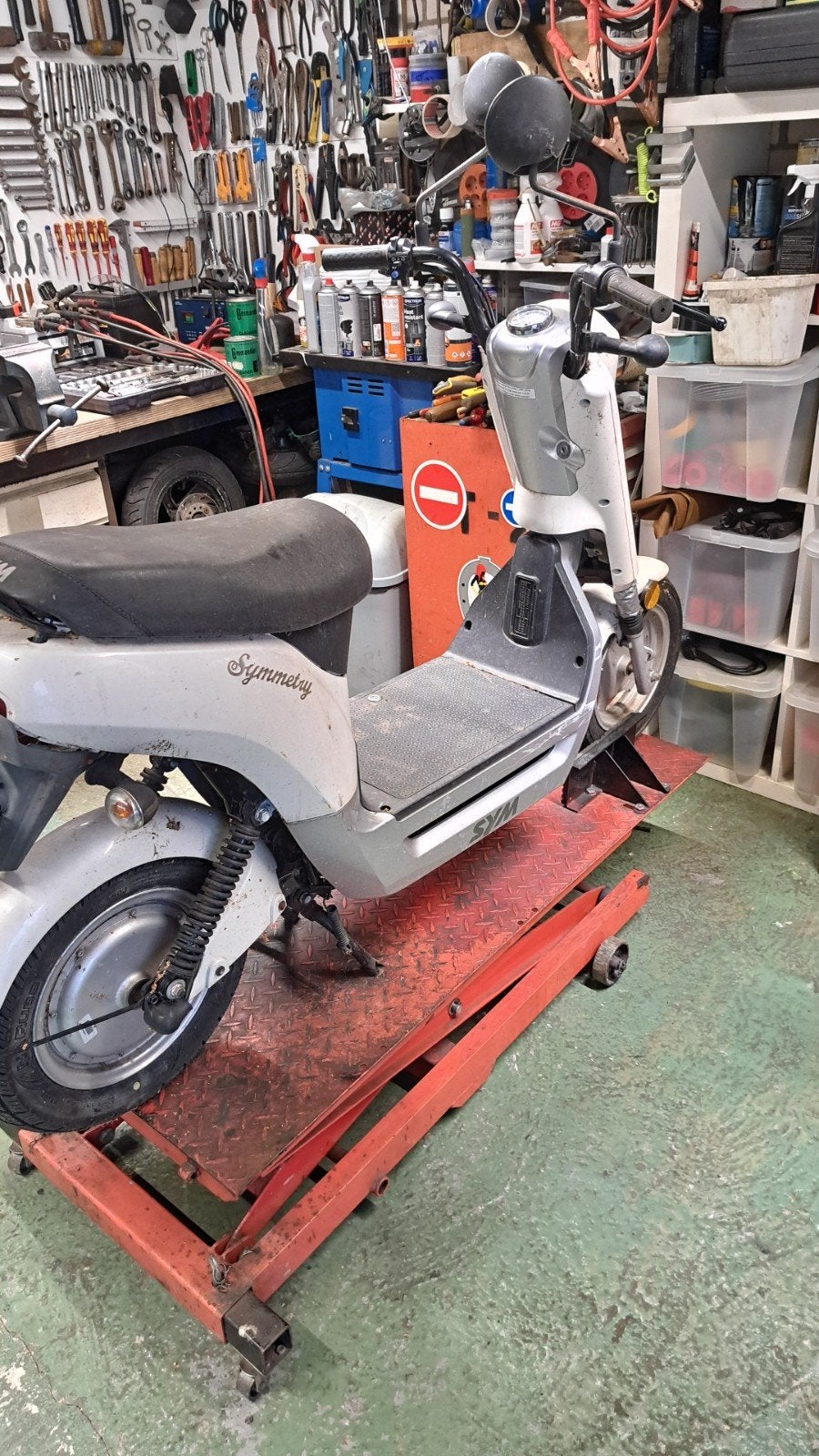 sym elektrische scooter voor onderdelen., Ophalen, Gebruikt, Elektrisch, Overige modellen
