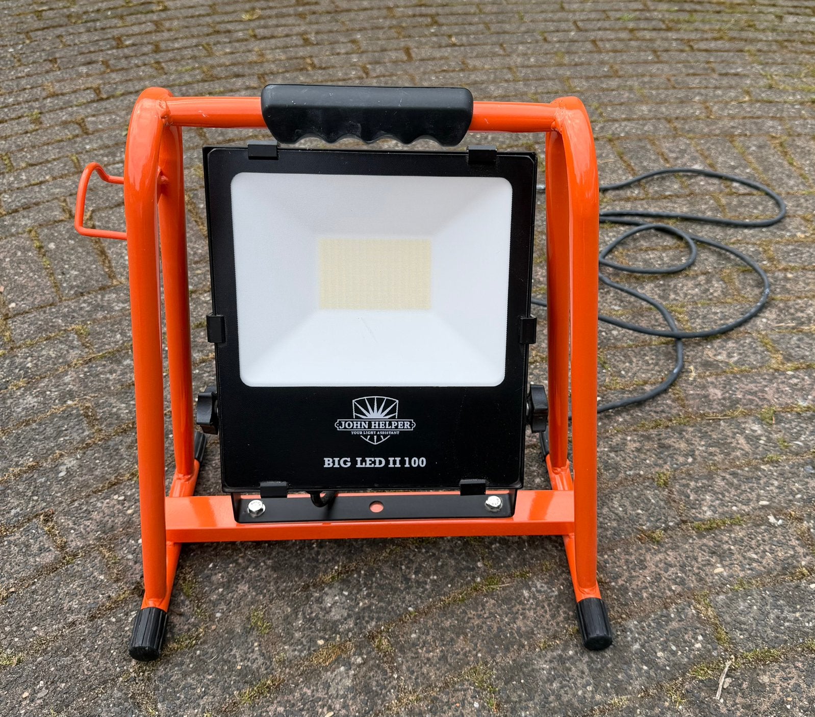Bouwlamp LED 100Watt John Helper Big LED 100, Ophalen, Zo goed als nieuw, Minder dan 50 watt