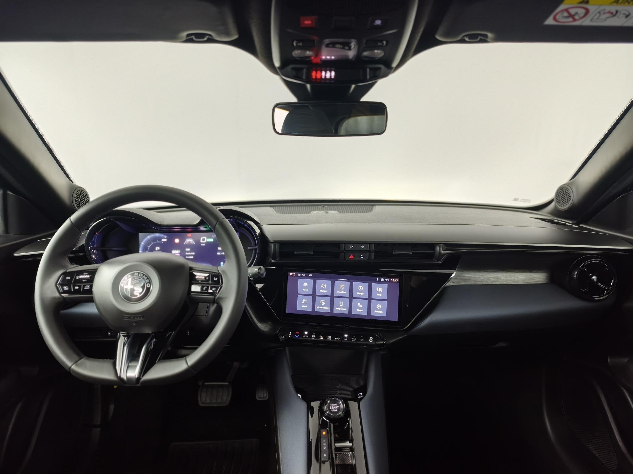 Alfa Romeo Junior Elettrica 54 kWh | SOH 96,9% | Apple CarPl, Auto's, Alfa Romeo, 413 km, Stof, Gebruikt, Blauw