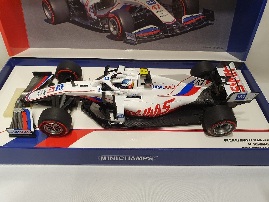 Mick Schumacher Haas F1 Team VF-21 Dutch GP 2021 1:18, Hobby en Vrije tijd, Ophalen of Verzenden, Nieuw, Auto, MiniChamps