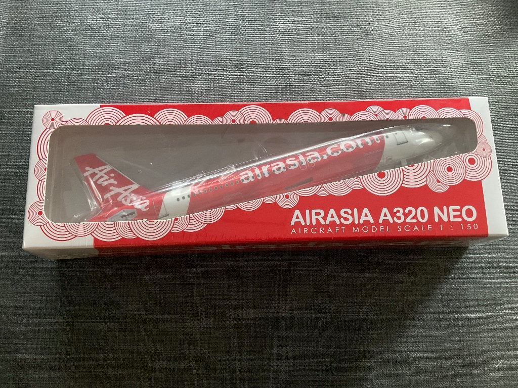 AirAsia Airbus A320 NEO Schaalmodel 1-150, Ophalen, Nieuw, 1:144 tot 1:200, Overige merken