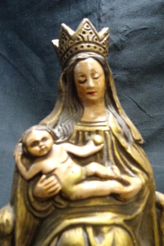 100047=Maria met het Heilig Kindje op haar troon.229, Ophalen of Verzenden