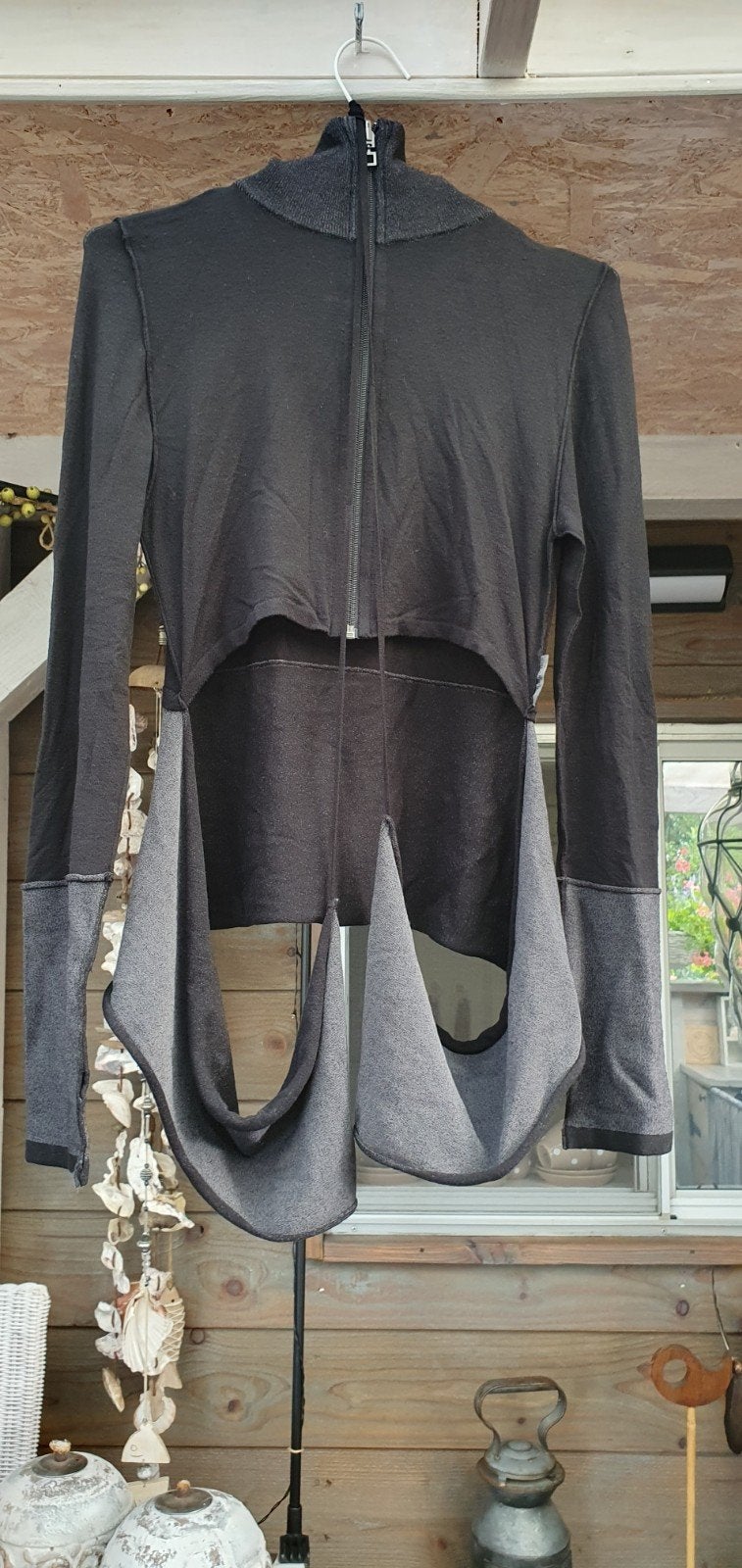 Sarah Pacini vestje Zwart/Grijs, Sarah Pacini, Ophalen of Verzenden, Zo goed als nieuw, Zwart