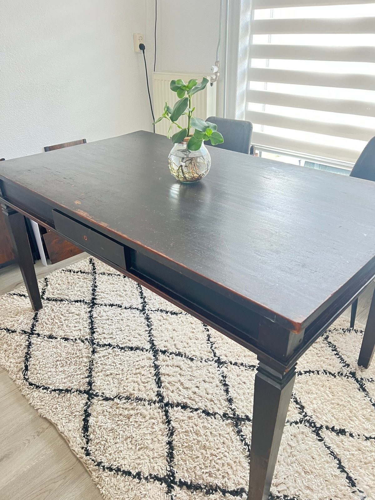 Eettafel, Huis en Inrichting, Ophalen, Gebruikt, 100 tot 150 cm, 50 tot 100 cm