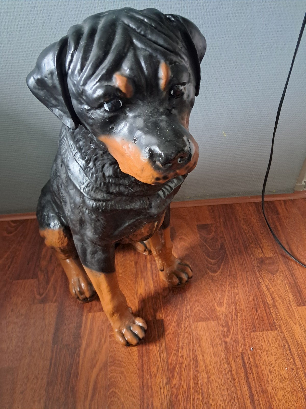 Mooi beeld van een rott weiler te koop, Ophalen, Nieuw, Dier