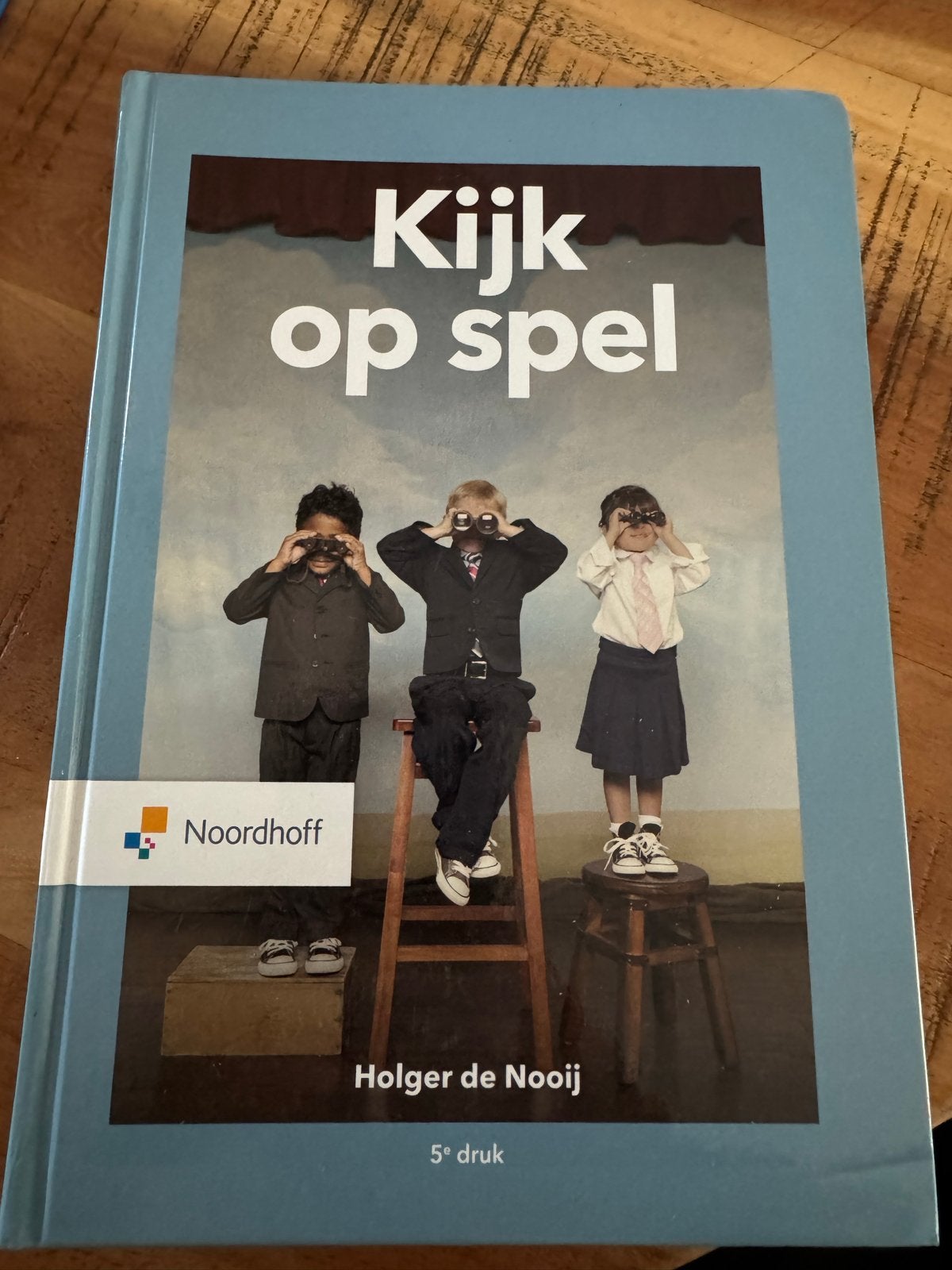 Kijk op spel - Holger de Nooij (5e druk), Ophalen of Verzenden, Alpha, Zo goed als nieuw, HBO