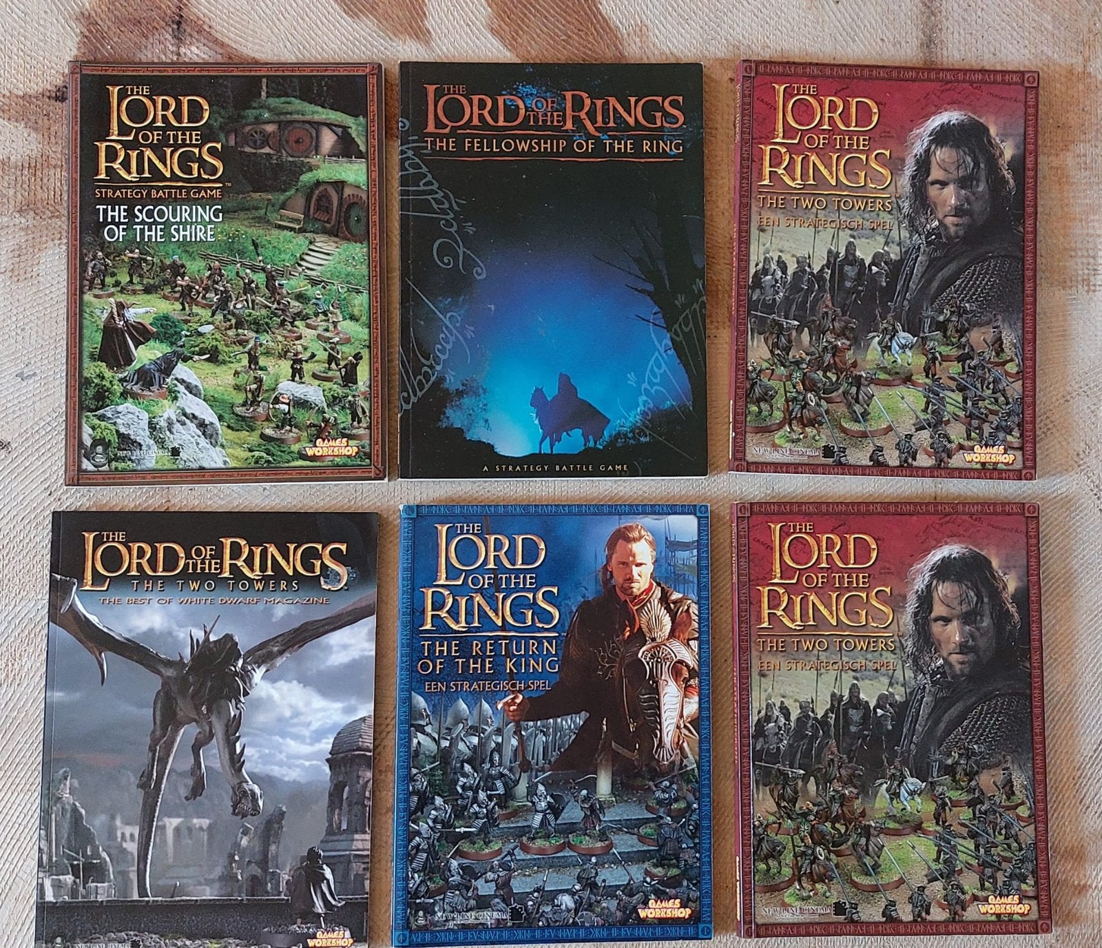 Lord of the Rings boeken/magazines, prijs voor 6 stuks!, Ophalen of Verzenden, Zo goed als nieuw, Boek of Poster