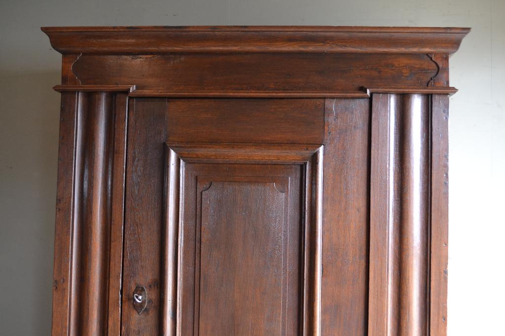 Prachtige antieke eiken houten Spinde kast, broodkast., Antiek en Kunst, Antiek | Meubels | Kasten, Verzenden