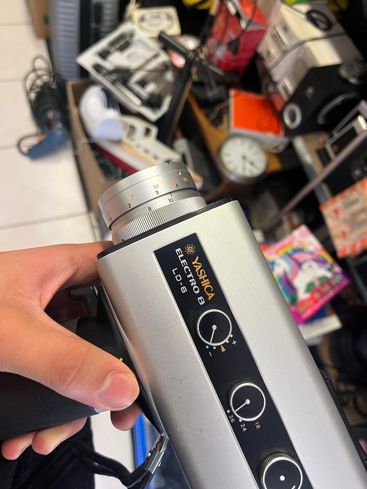 Yashica Electro 8 LD-6 Super 8 Camera, Verzenden, 8mm, Camera