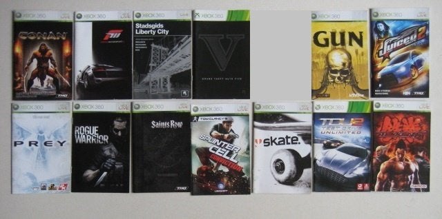 XBOX 360 BOEKJES, Vanaf 18 jaar, Overige genres, 1 speler, Ophalen of Verzenden