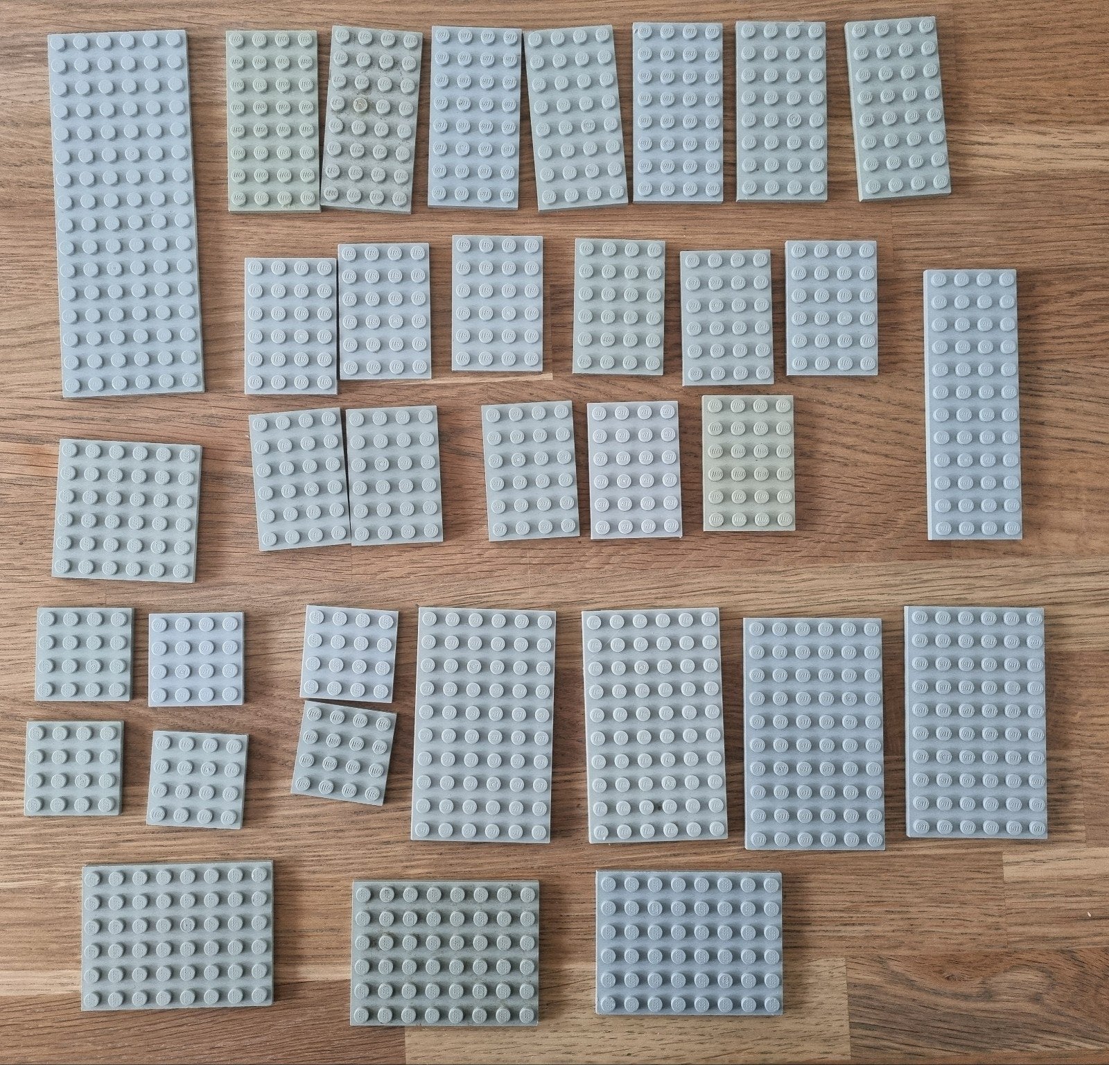 LEGO lichtgrijze bouwplaatjes, Kinderen en Baby's, Ophalen of Verzenden, Gebruikt, Overige merken