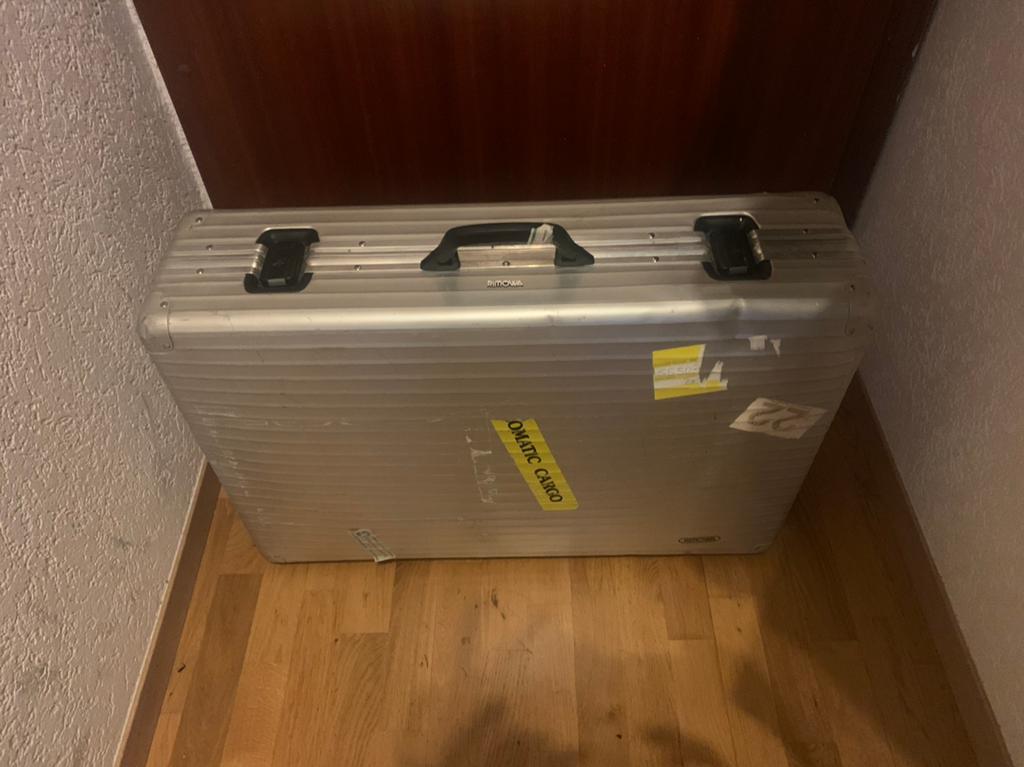 Vintage Rimowa Koffer jaren 80, Sieraden, Tassen en Uiterlijk, Koffers, Ophalen, Zo goed als nieuw, Metaal