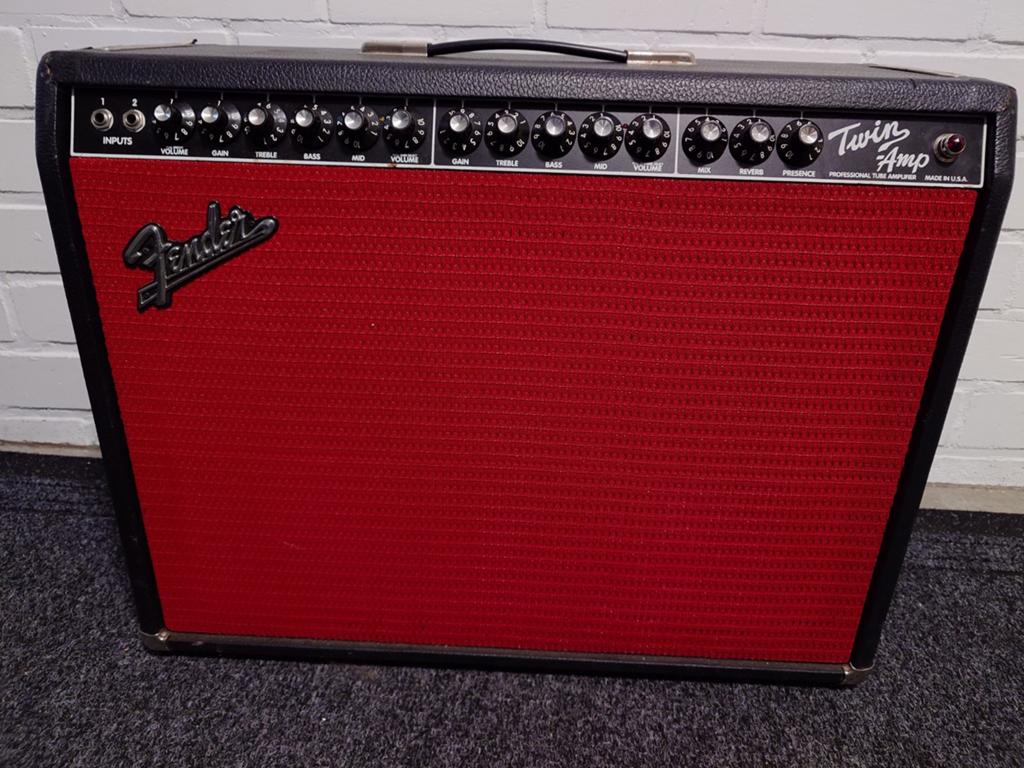 Fender Reverb - Twin Amp, Ophalen, Gebruikt, 100 watt of meer