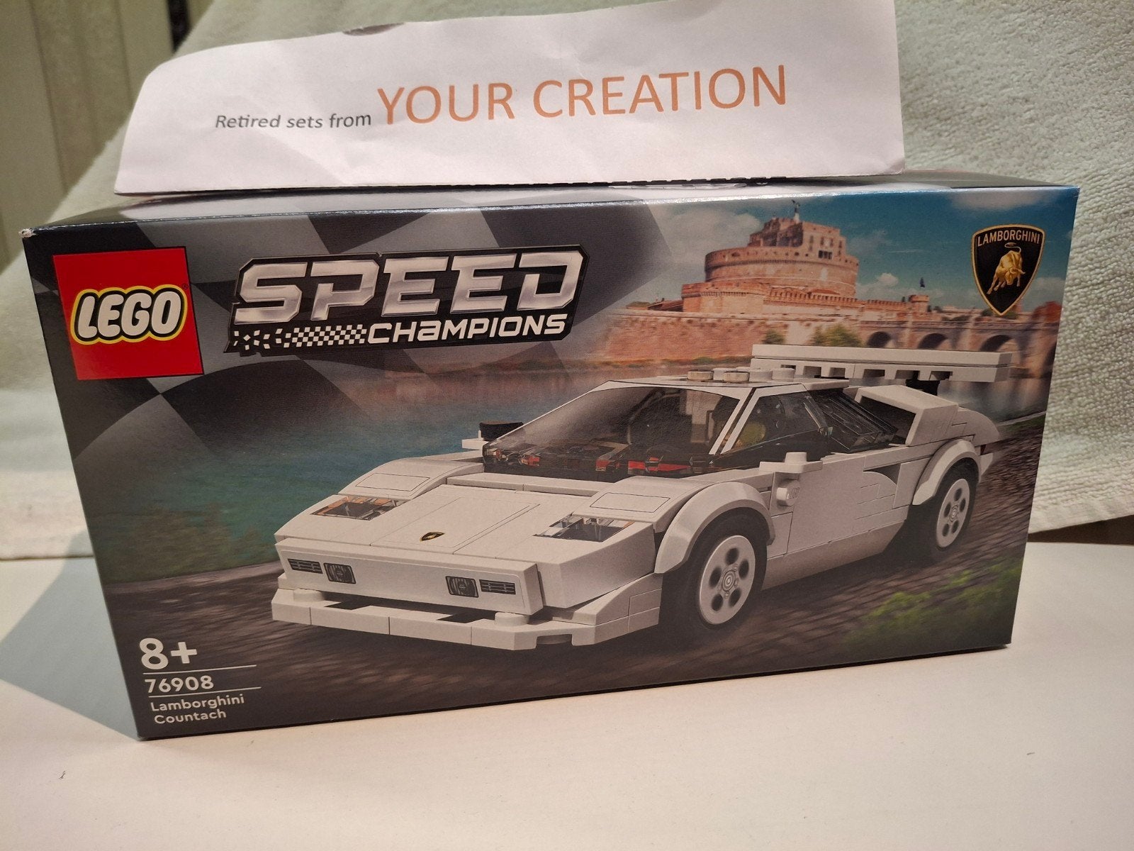 NIEUW LEGO 76908 Speed Champions  Lamborghini Countach, Kinderen en Baby's, Speelgoed | Duplo en Lego, Lego, Nieuw, Speed Champions