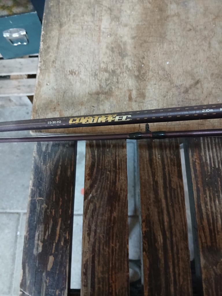 Vishengel met molen - Cormoran CorTec & Shimano 5000 GTE, Watersport en Boten, Ophalen, Gebruikt, Molen