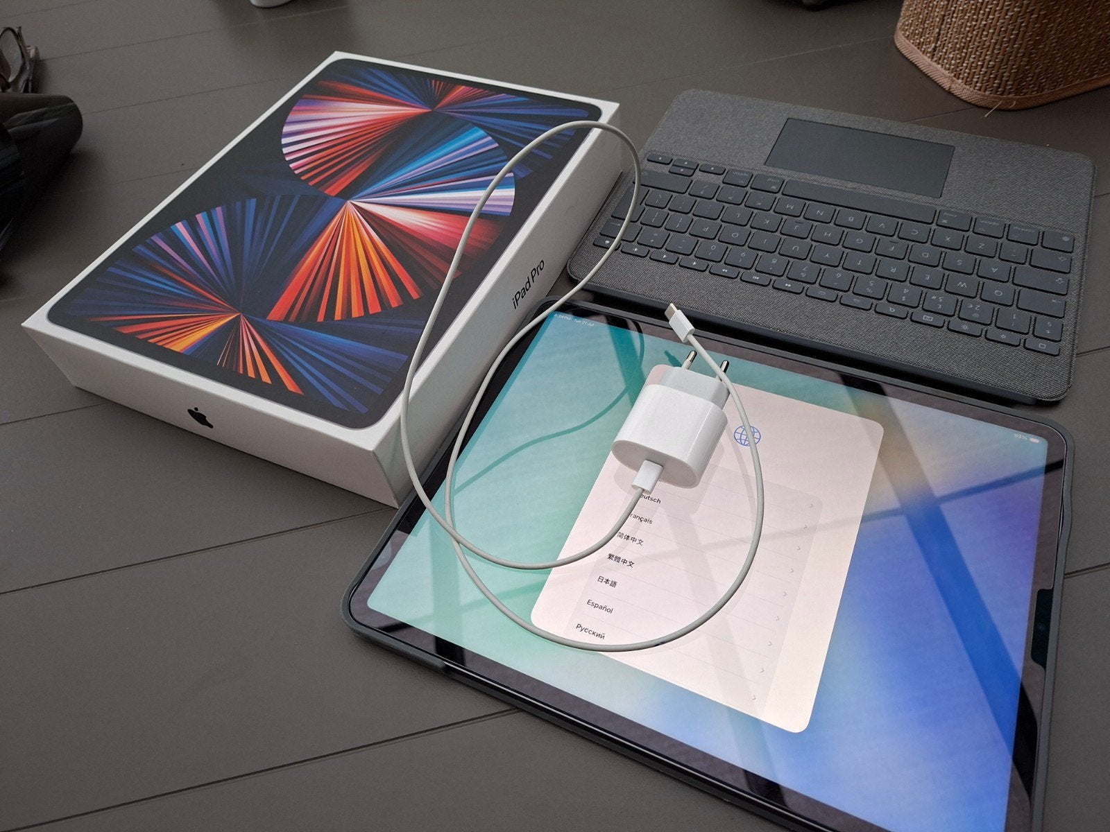 Apple iPad Pro 12.9 (5e gen) 128GB WiFi + Cellul, Ophalen, 12 inch, Zo goed als nieuw, Apple iPad Pro