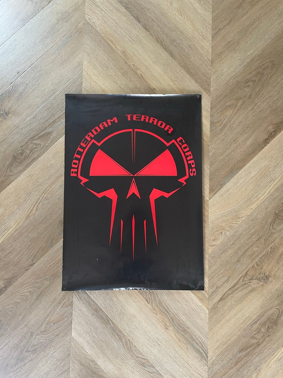 Rotterdam Terror Corps Poster, Rechthoekig Staand, Ophalen of Verzenden, Zo goed als nieuw, A1 t/m A3