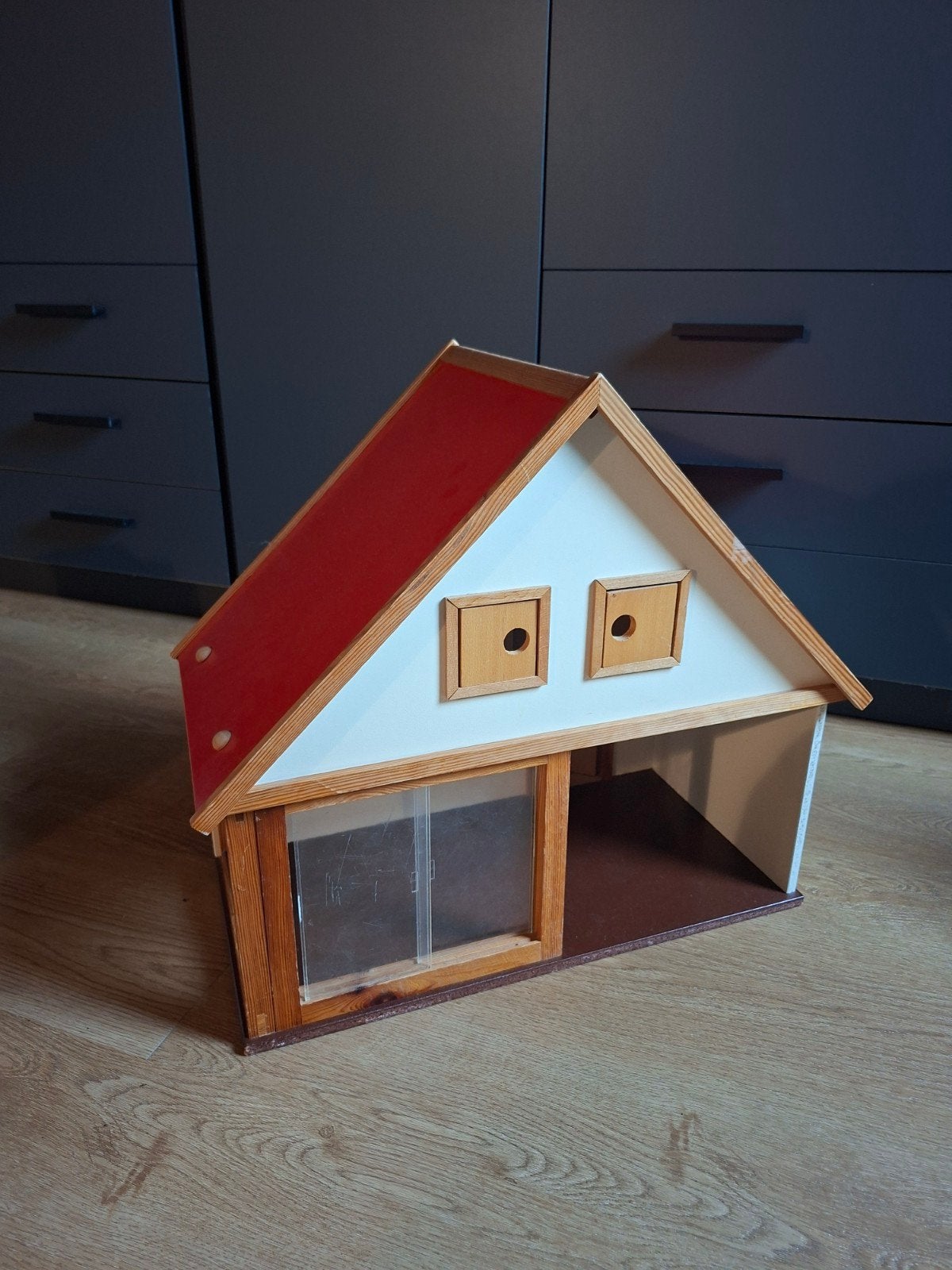 Houten poppenhuis, Kinderen en Baby's, Speelgoed | Poppenhuizen, Ophalen, Poppenhuis