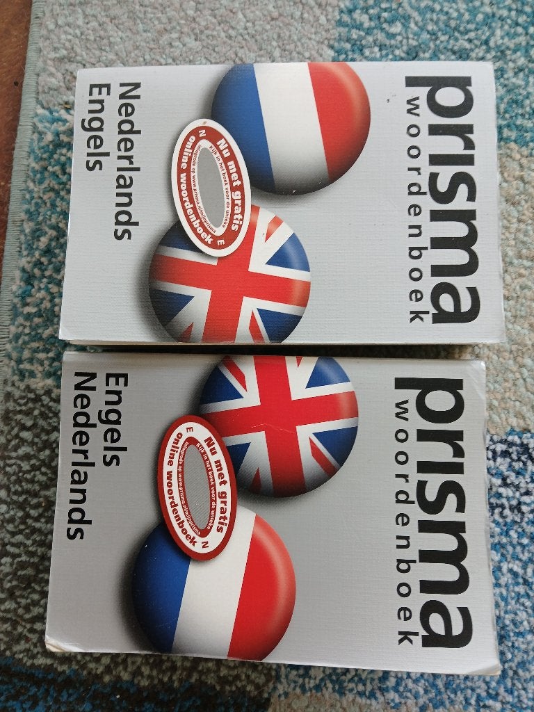 Woordenboek Nederlands - Engels (en Engels- Nederlands), Ophalen of Verzenden, Gelezen, Prisma of Spectrum, Engels