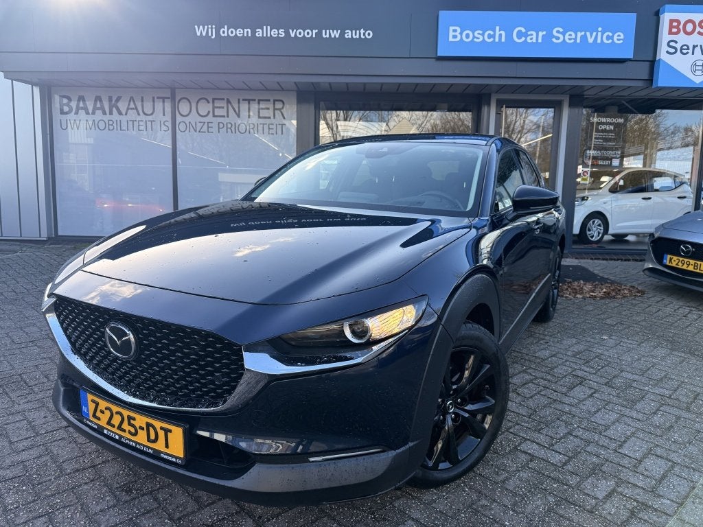 Mazda CX-30 2.0 eSA-G Sportive | Camera | ACC | Carplay, Auto's, Gebruikt, Euro 6, 4 cilinders, Blauw